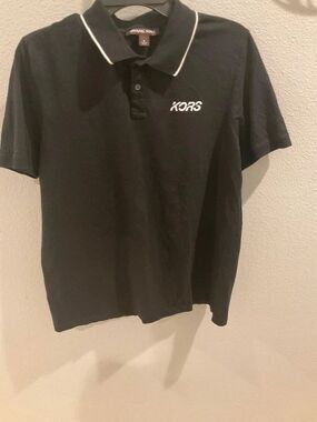 Michael Kors black polo